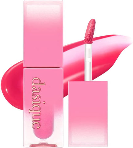 Dasique Juicy Dewy Lip Tint, Plum Dew - Hydrating, Non-Sticky, 4g