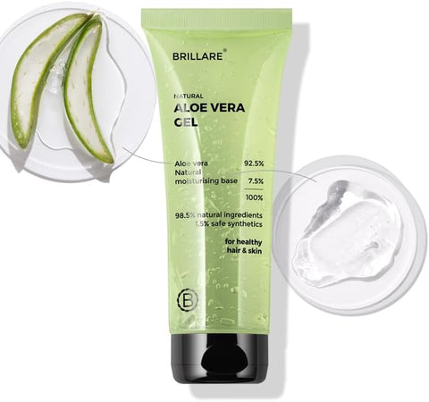 Brillaire Aloe Vera Gel - Face & Hair Moisturiser, 200g - Image 2