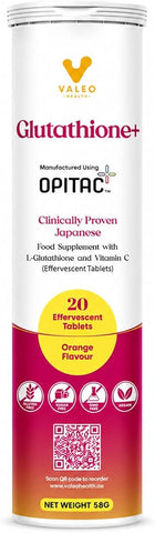 Valeo Glutathione+ Beauty Supplement Tablets - 500mg, 20 Pack
