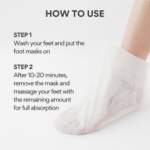 Innisfree Foot Mask with Hydrating Botanical Extracts - 7 Natural Herbal Extracts - Image 7