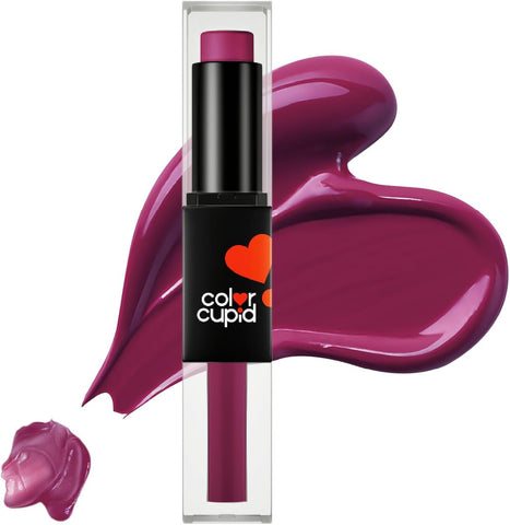 Color Cupid Lip Balm + Liquid Lipstick Duo - Winedine LB1