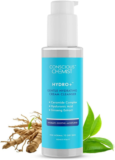 Conscious Chemist Gentle Hydrating Face Wash with Hyaluronic Acid & Ceramides - 100ml