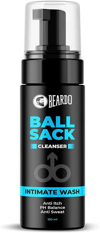 Beardo Ball Sack Intimate Wash - Foam Formula, Neem & Tea Tree - 100ml