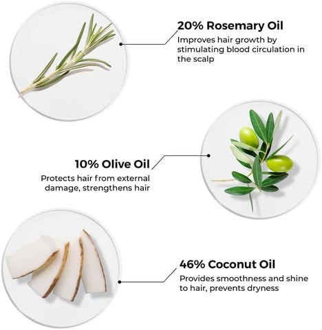 Brillaire Rosemary Oil Shots - 20% Hair Growth Treatment, 6ml x 8 Vials - Image 5