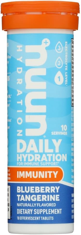 Nuun Act Sport Hydration Effervescent Tablets - Blueberry Tangerine - 10 Pack