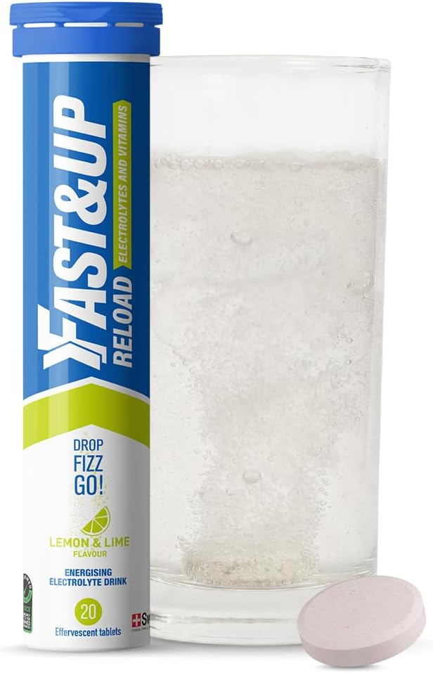Fast&Up Reload Lemon & Lime - Electrolyte Tablets, 20 Pack