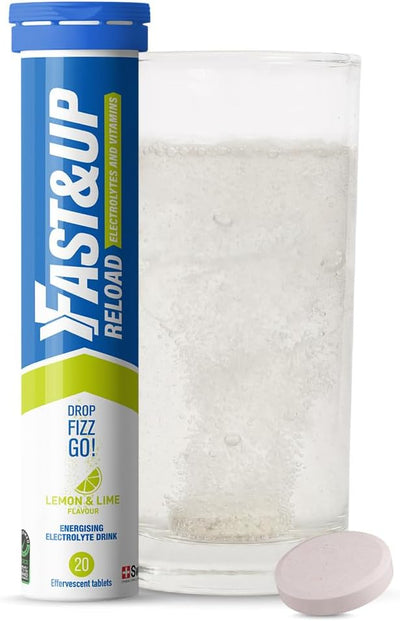 Fast&Up Reload Lemon & Lime - Electrolyte Tablets, 20 Pack