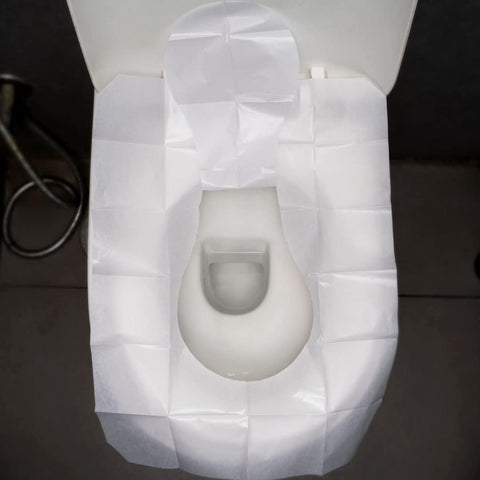 Pee Safe Disposable Toilet Seat Covers - Paper-Based, 10 Pack - Image 3