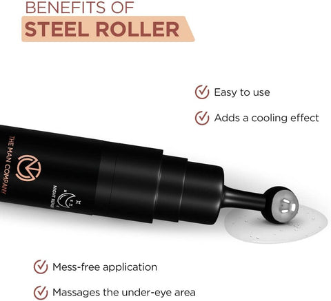 The Man Company Under Eye Gel - Caffeine & Hyaluronic Acid - 15g - Image 5