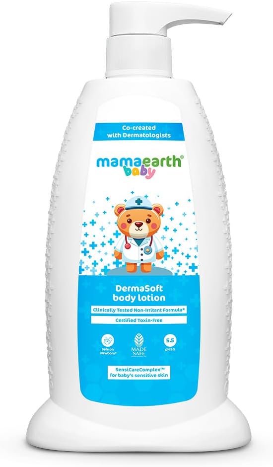 Mamaearth Baby DermaSoft Body Lotion - SensiCareComplex, 250ml
