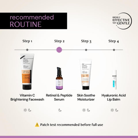 Deconstruct Retinol 0.2% + Peptide 1% Night Face Serum - 30ml - Image 6