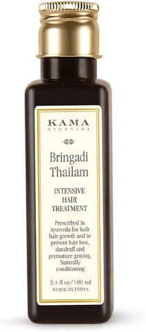 Kama Ayurveda Bringadi Intensive Hair Treatment Oil, 100ml