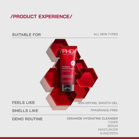 PHD Ceramide Hydrating Cleanser with Hyaluronic Acid - 100ml - Image 6