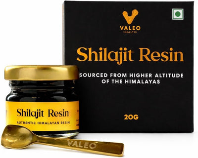 Valeo Pure Himalayan Shilajit Resin - Natural Energy Booster, 20g