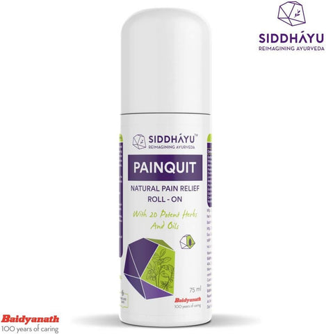 Siddhayu Painquit Roll-On for Joint and Back Pain Relief - 75ml - Image 2
