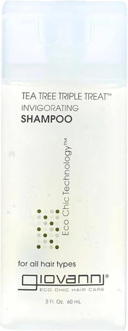 Giovanni Tea Tree Triple Treat Invigorating Shampoo - 60ml