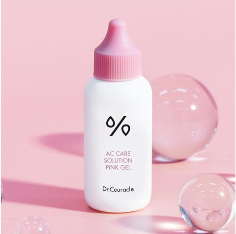 Dr. Ceuracle AC Cure Solution Pink Gel Cleanser with Salicylic Acid - 50ml - Image 5