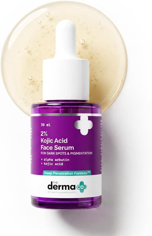 The Derma Co 2% Kojic Acid Face Serum with Alpha Arbutin & Niacinamide - 30ml - Image 2