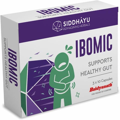Siddhayu Siddhayu Ibomic Gut Health & Probiotics Capsules - 30 Count