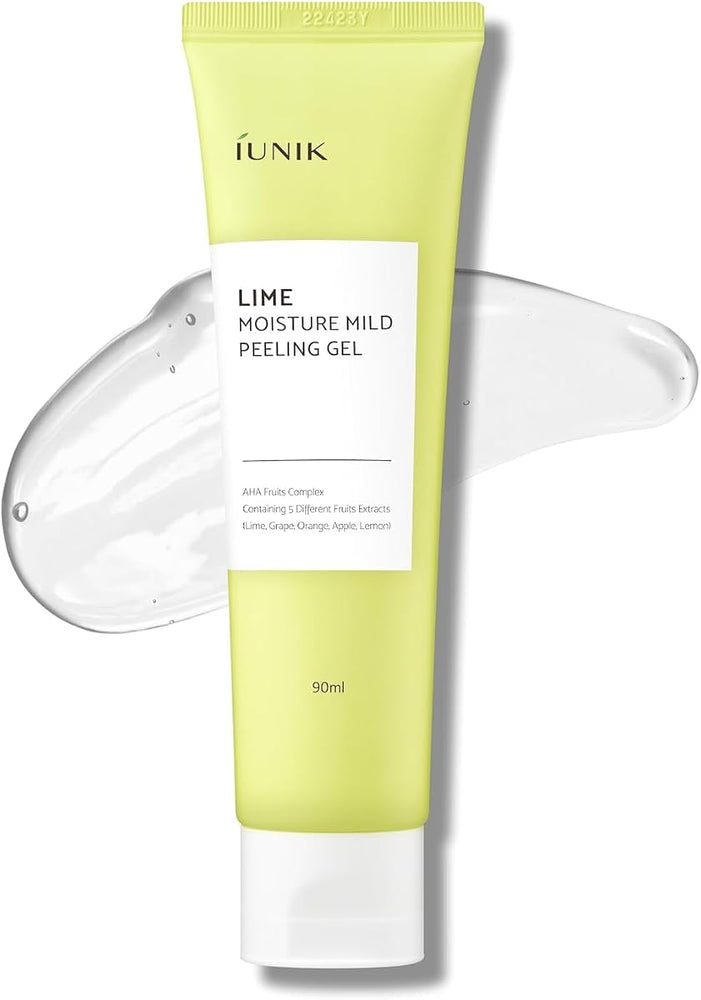 iUNIK Lime Moisture Mild Peeling Gel with AHA Fruit Complex - 90ml