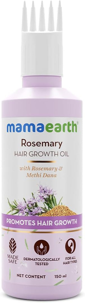Mamaearth Rosemary Hair Growth Oil - With Methi Dana & Curry Leaves, 150ml