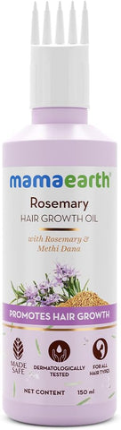 Mamaearth Rosemary Hair Growth Oil - With Methi Dana & Curry Leaves, 150ml