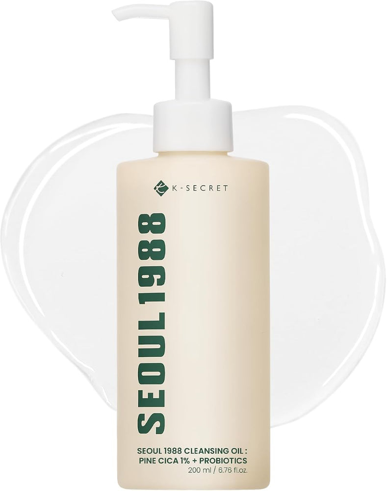 K-SECRET SEOUL 1988 Deep Cleansing Oil - Cica & Probiotics, 200ml
