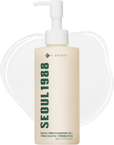 K-SECRET SEOUL 1988 Deep Cleansing Oil - Cica & Probiotics, 200ml