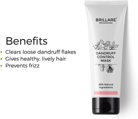 Brillaire Dandruff Control Hair Mask with Wintergreen & Black Pepper - 125ml - Image 3