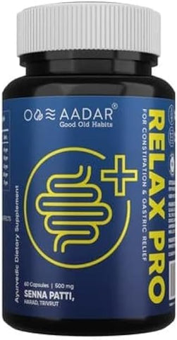 Aadar Relax Pro Capsules for Constipation & Gastric Relief - 60 Count - Image 4