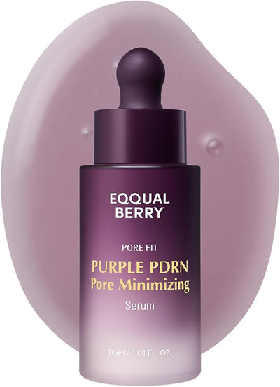 Eqqualberry Purple PDRN Serum - Vegan Collagen, Niacinamide & CICA, 30ml