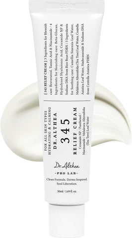 Dr.Althea 345 Relief Cream - Soothing Vegan Moisturizer with Niacinamide & PDRN, 50ml