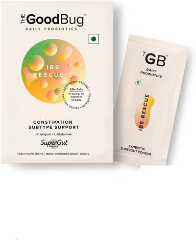 The Good Bug IBS Rescue C Synbiotic SuperGut Powder - 15 Day Pack