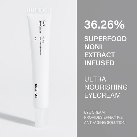 CELIMAX Noni Ultimate Eye Cream - 36.26% Noni Extract with Bakuchiol & Retinol - 20ml - Image 2
