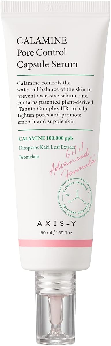 AXIS-Y Calamine Pore Control Capsule Serum - Pore Minimizer, 50ml