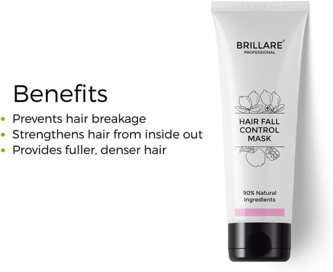 Brillaire Hair Fall Control Mask with Apple & Soya Protein - 125ml - Image 3