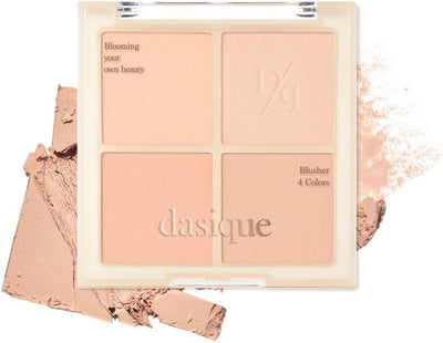 Dasique Blending Mood Cheek Palette #01 Warm Cinnamon Tea - 4 Shades