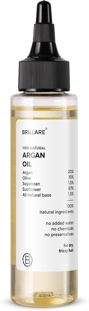Brillaire Argan Oil for Hair - 20% Argan, 10% Olive, 100ml