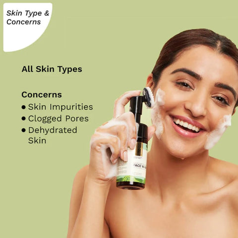 Pilgrim Spanish Squalane Foaming Face Wash with Aloe & Kiwi Extracts - 120ml - Image 4