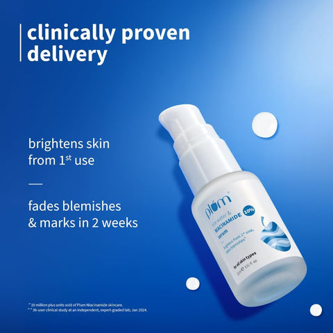 Plum Face Serum with 10% Niacinamide & Rice Water - 15ml - Image 3