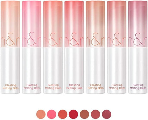 Rom&Nd Glasting Melting Balm 02 Lovey Pink - Vegan Tinted Lip Balm with Moisturising Oil, 3.5g - Image 7