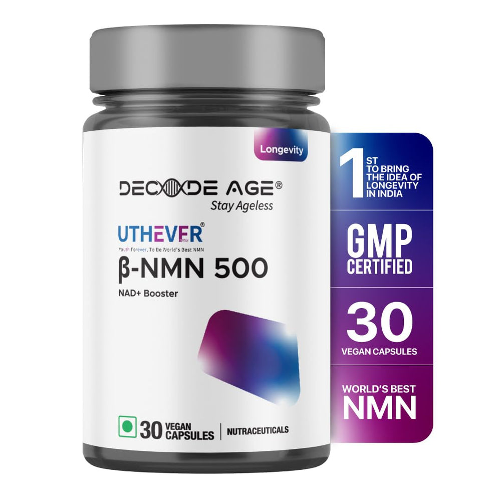Decode Age Uthever Nad+ 500 Capsules 30