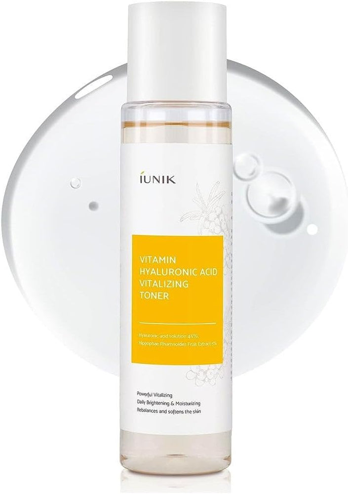iUNIK Vitamin C Hyaluronic Acid Vegan Face Toner - 200ml