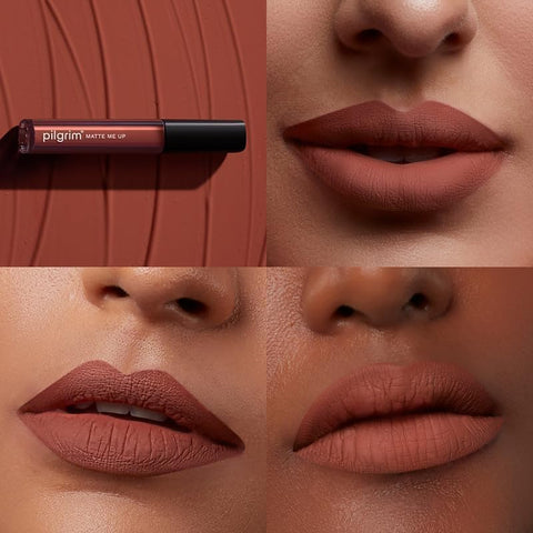 Pilgrim Liquid Matte Lipstick with Hyaluronic Acid & Spanish Squalane - 3g - Image 3