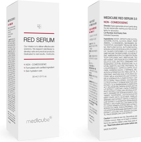 Medicube Red Serum 2.0 - Face Serum with Beta-Glucan - 30ml - Image 3