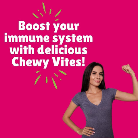 Chewy Vites Adults Super Immune Gummies with Elderberry - Vegan, 60 Pack - Image 8