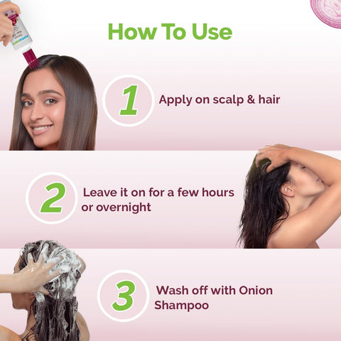 Mamaearth Onion Hair Oil - Nourishing Hair Treatment, 150ml - Image 4