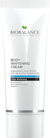 BioBalance Body Whitening Cream - Reduces Dark Spots, 60ml