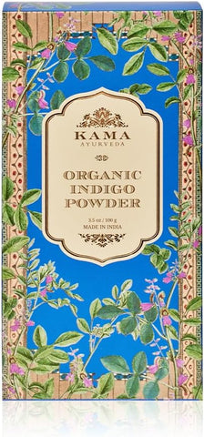 Kama Ayurveda Organic Indigo Hair Colour Powder, 100g