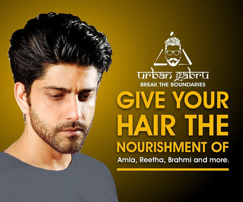 Urban Gabru Ayurvedic Jadibuti Hair Shampoo with Natural Herbs - 200ml - Image 2